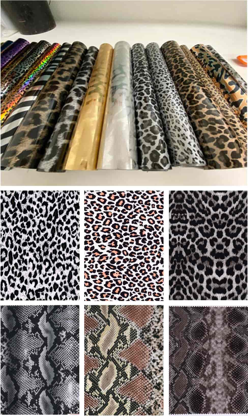 Multi-Color Crystal Heat Transfer Film